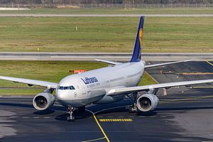 Lufthansa Airbus A330-300 Passagierflugzeug.