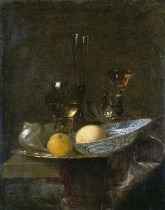 Nature morte aux oranges, Willem Kalf