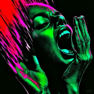 Neon Impact Scream van byRenzo
