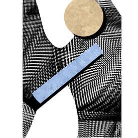 modern en abstract algoritmische kunst van Beeldmeester