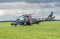 Belgian Air Force A109 Display Team 2021. van Jaap van den Berg thumbnail