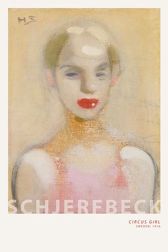 Helene Schjerfbeck - Zirkusmädchen