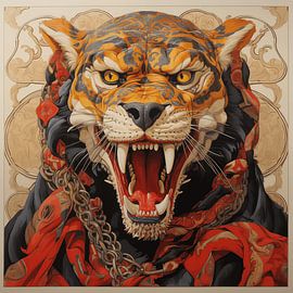 Scarf Tiger van puffpowerxii