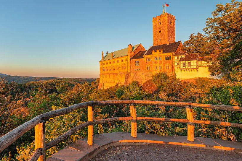 Wartburg at sunrise by Markus Lange