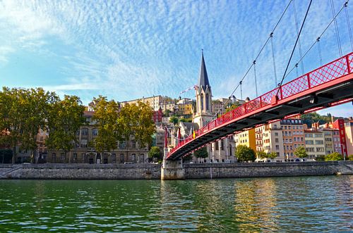 Old Lyon from the Saône - French Travel Photography