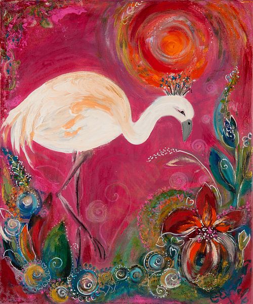 Heron by Carmen Eisele