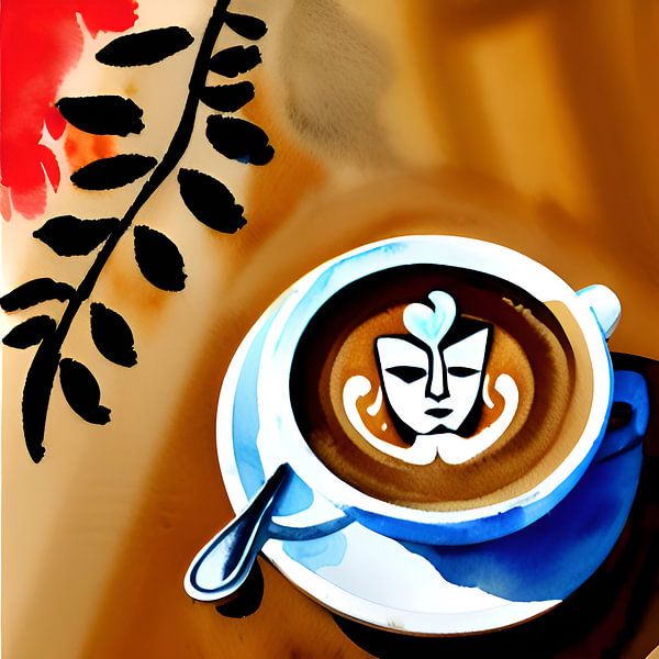 CAFE BAR van The Art of Mark Fischer