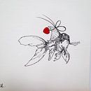 HeartFlow Goudvis von Helma van der Zwan Miniaturansicht