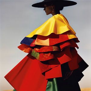 Bunt und überraschend "Bunte Mode"