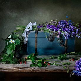 Blaue Erinnerungen von Iris van Heusden