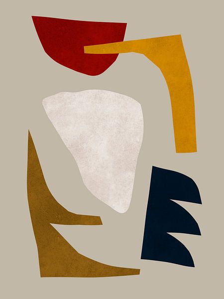 Expressive collage 14 by Vitor Costa
