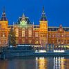 Panorama Amsterdam Central Station by Anton de Zeeuw