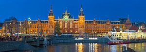 Panorama Amsterdam Central Station