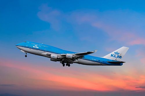 KLM Boeing 747-400, PH-BFB, City of Bangkok