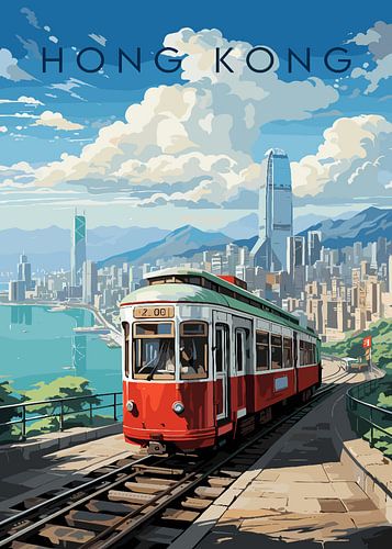 Schilderachtige rit met de Hong Kong Tramway