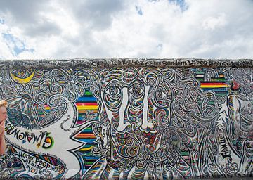 muurschilderingen op East Side Gallery, Berlijnse Muur van Jan Fritz