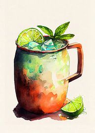 Spicy ginger twist drink by JBJart Justyna Jaszke