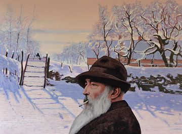 Claude Monet Schilderij van Paul Meijering