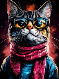 Hipster Cat 7