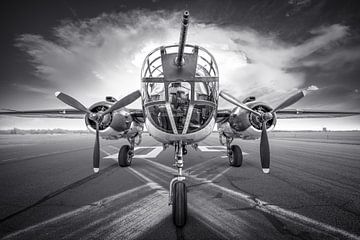 bomber b25 sur Frank Peters