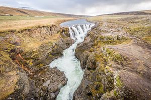 Kolugljúfur Canyon van Max ter Burg Fotografie