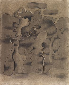 Willi Baumeister - Figure tertiaire (1933) sur Peter Balan