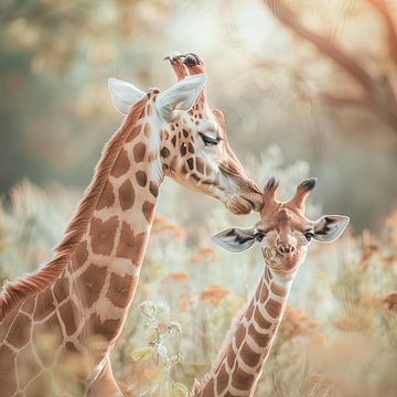 Giraffen van Felix Brönnimann