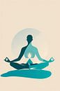 Meditation und innere Ruhe von Poster Art Shop Miniaturansicht