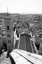 Zicht vanaf de Duomo in Florence van Chantal Koster thumbnail