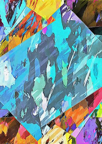 Veelkleurige experimentele hoofdpijn 19