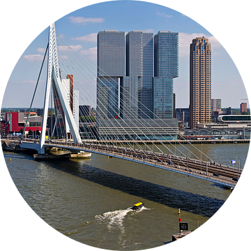 Panorama Kop van Zuid Rotterdam van Anton de Zeeuw