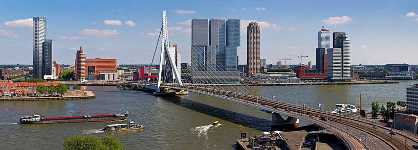 Panorama Kop van Zuid Rotterdam van Anton de Zeeuw