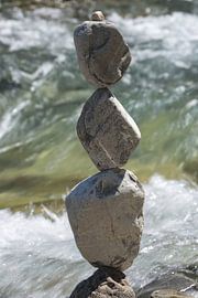 A tower of silence in the murmur of the stream by Walter G. Allgöwer