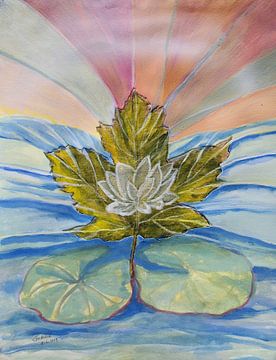 Strahlender Lotus der Transformation