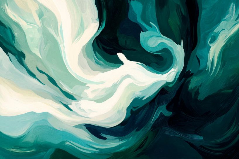 Waves of colours by Poster Art Shop
