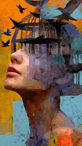 Gedachten op kleurrijke vlucht