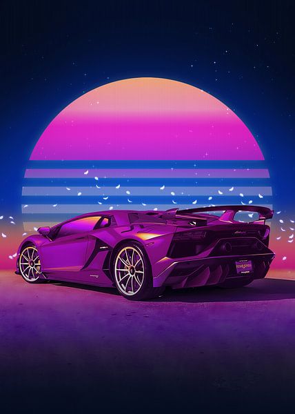 Lamborghini Aventador SVJ par Ali Firdaus