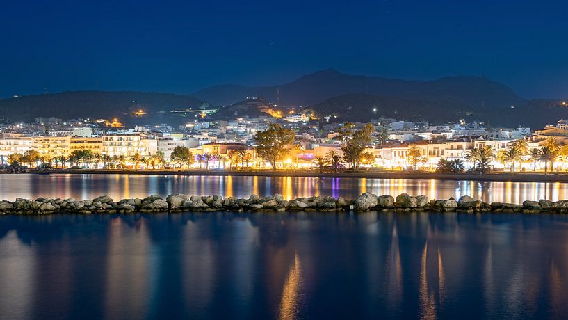 Stadtbild Rethymnon Griechenland von Mark Bolijn