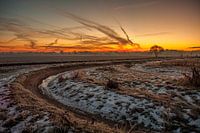 Landelijke zonsopkomst