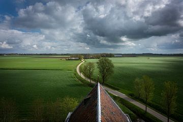 Uitzicht vanaf de kerktoren van Bo Scheeringa Photography