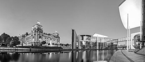 Panorama Berlin – Paul-Löbe-Haus trifft Reichstag