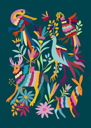 Œuvre d'art Otomi