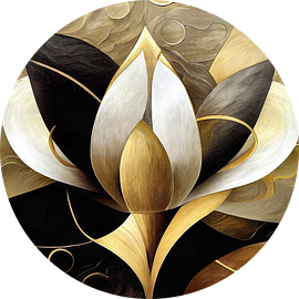 Lotusbloem Goud