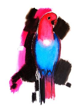 Papagei von Esther van de Beek