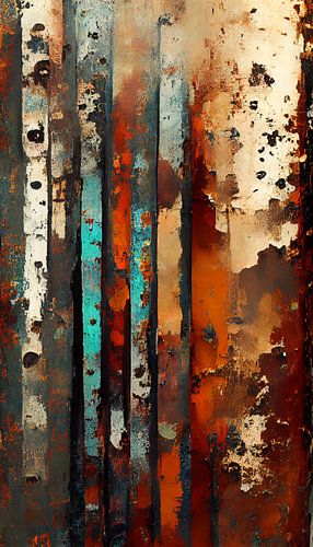 Rusty industrial abstract IV