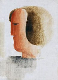 Head to the left, Oskar Schlemmer, 1928 by Atelier Liesjes