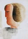 Kopf nach links, Oskar Schlemmer, 1928 von Atelier Liesjes Miniaturansicht