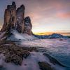 Tre Cime di Lavaredo / Drei Zinnen van Mario Calma