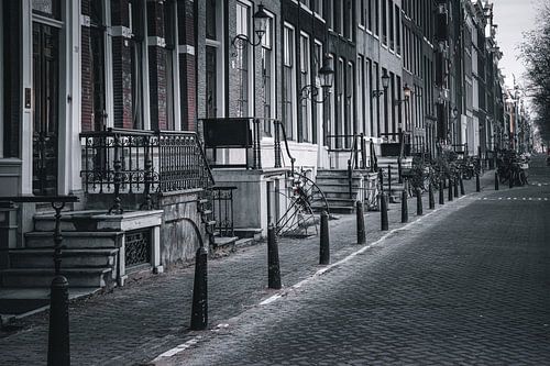 Amsterdam en noir et blanc