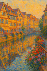 Colmars Abendreflexionen - Das Elsass im goldenen Licht